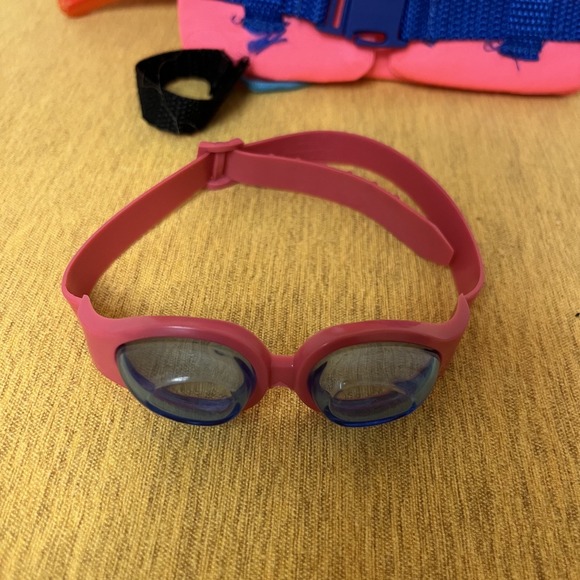 Our Generation Gabe Surf Board Life jacket Orange 18" Doll Replacement Accessory - Picture 2 of 5